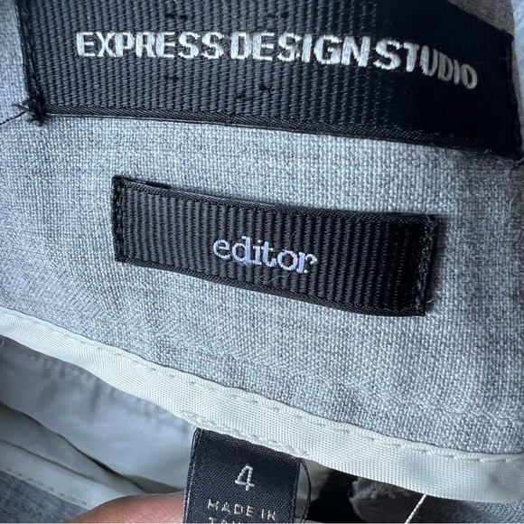 Express Designstudio Editor Capri Wide Leg pants size 4 - Picture 3 of 11